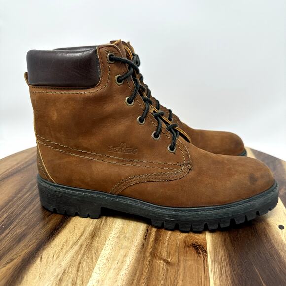 Sebago Drysides Women’s 9 M Brown Leather Hiking Waterproof Boots - Picture 1 of 9